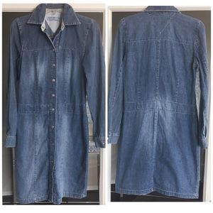Tommy Hilfiger Denim Button Down Dress Sz 6